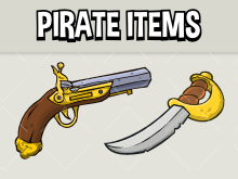 Pirate item collectables