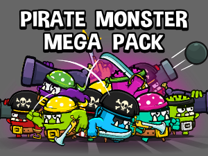 Pirate monster collection