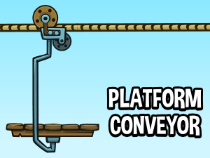 Platform conveyor game asset