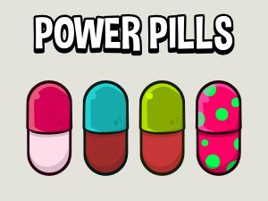 Power pill game collectable