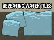 Repeating Water tiles