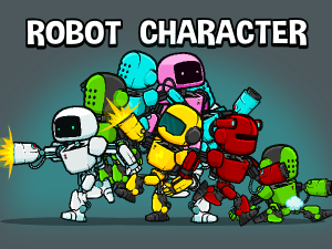 Robot player character pack 