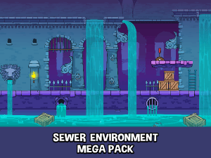 Sewer environment creation mega pack