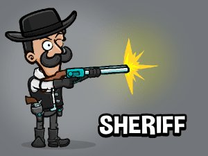 Sheriff game sprite