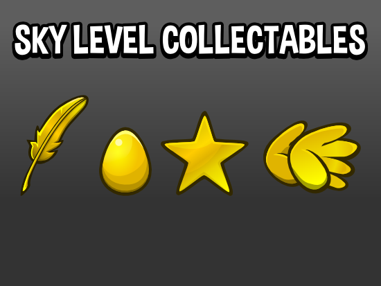 Sky level collectables