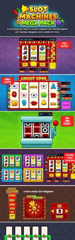 Slot machine mega pack