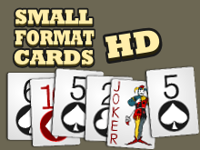 Small format card deck
