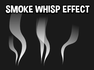 Smoke whisp animated 2d game effect