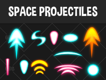 Space projectiles
