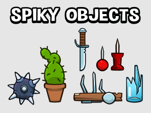 Spiky game objects