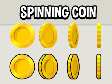 Spinning coin