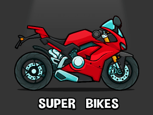 Super bike game sprites