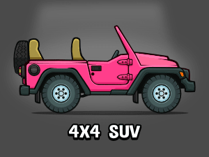 Suv four by four game sprite