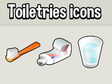 Toiletry Icons