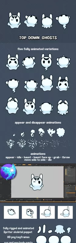 Top-down ghosts