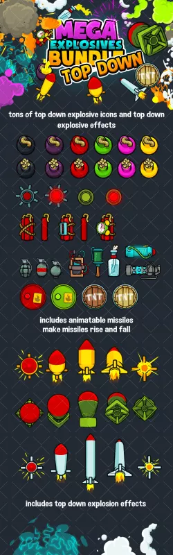 Top down mega explosives bundle