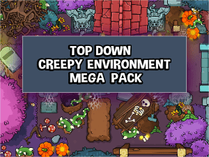 Top down creepy environmental pack