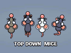 Top down mice pack