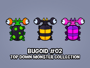Top down monster bugoid two