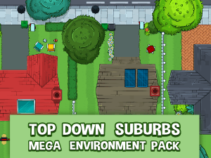 Top down suburbia mega pack