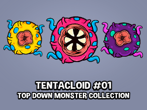 Top down tentacle monster one