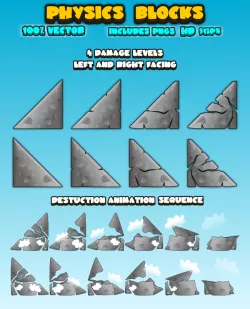 Triangular block