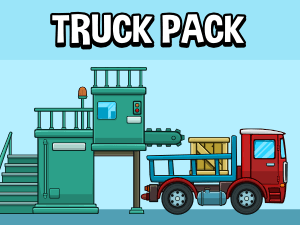 Trucks 2d game asset pack