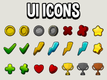 Ui game icon collection
