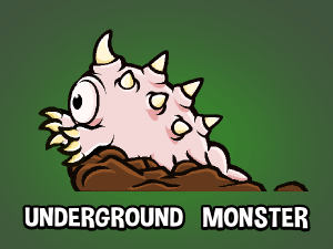 Underground monster