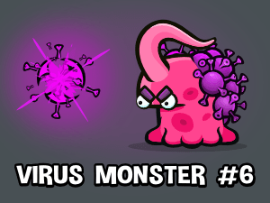 Virus monster type six
