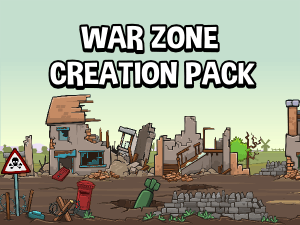 War zone scene creation pack