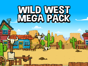 Wild west mega pack