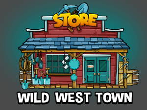 Wild west town pack