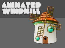 Windmill game asset