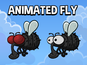 animated fly
