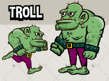 animated troll 