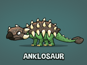 ankolsaur dinosaur game sprite