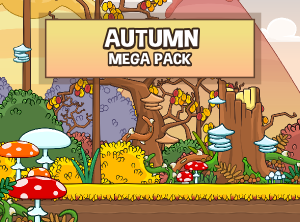 autumn themed game asset mega pack