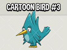 cartoon bird 3