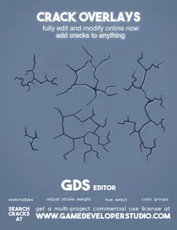 crack overlay sprites