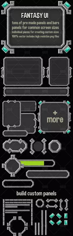 fantasy user interface