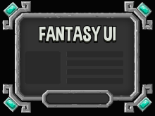 fantasy user interface