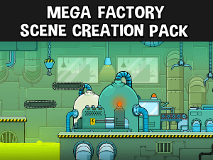 mega factory scene creation2d game asset pack