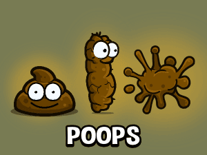 poop game sprites