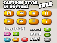 ui buttons free