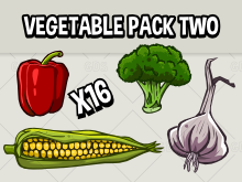 vegetable icon pack two